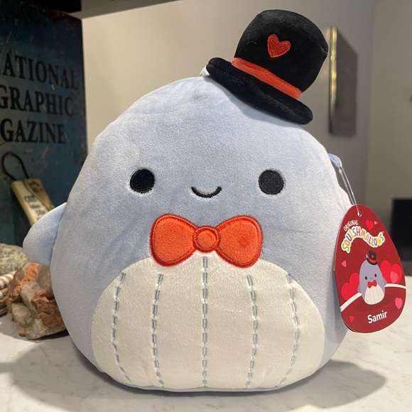 Squishmallows Other - Samir the Whale Squishmallow 8”